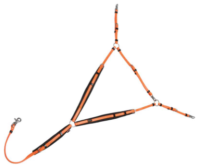 ZILCO Breast Plate deluxe SS orange 269327