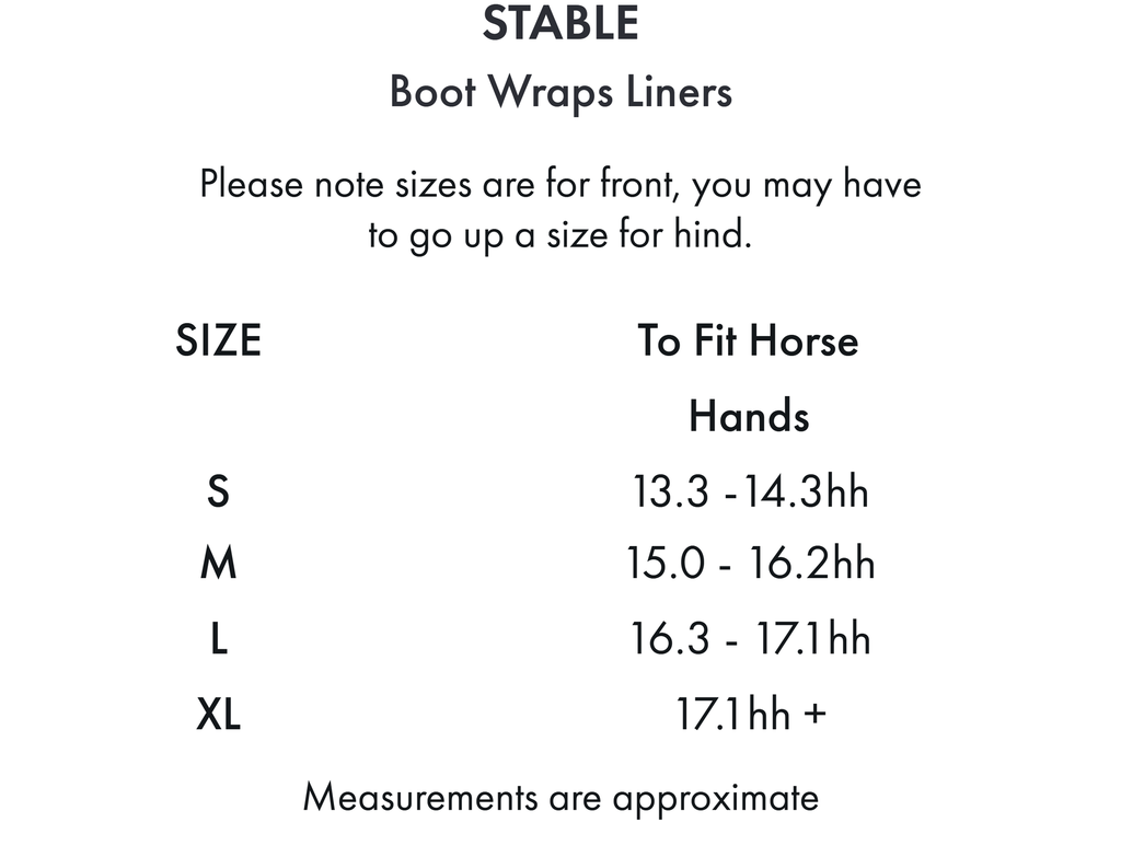 PE stable boot wrap liners S_5872