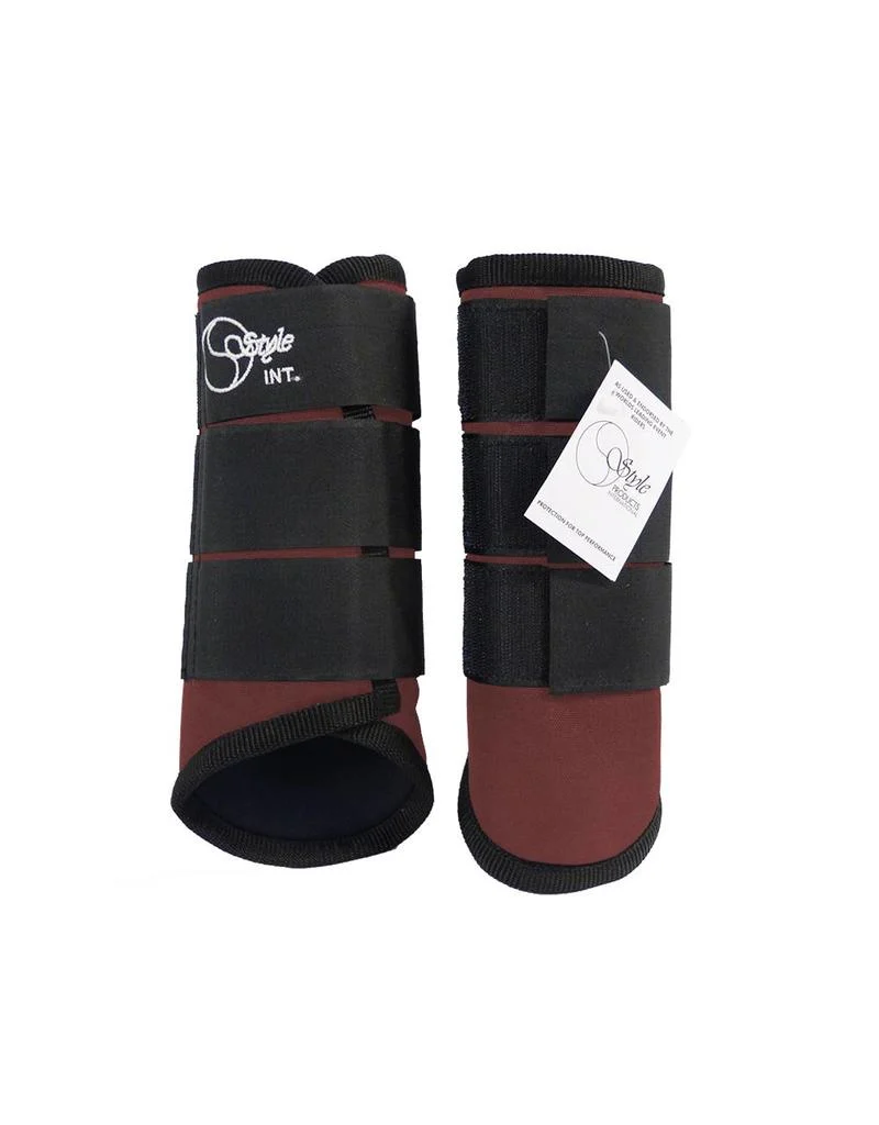 Style cross boot Carbon front colour
