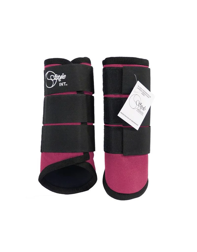 Style cross boot Carbon front colour