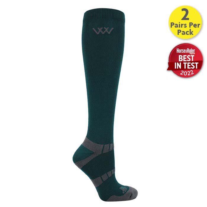 Woofwear bamboo long riding socks (2pairs )
