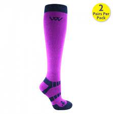 Woofwear winter  riding socks (2pairs )
