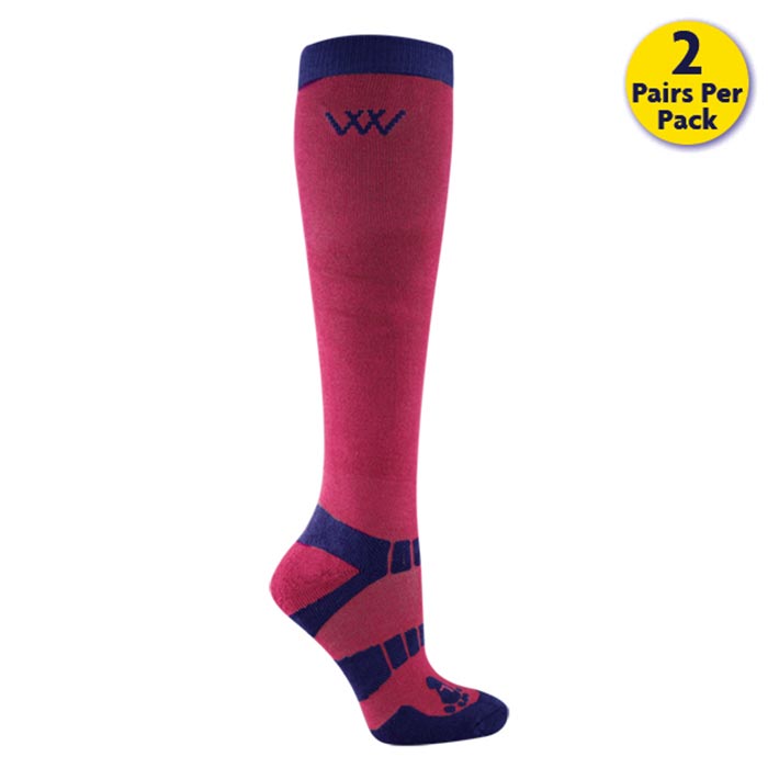 Woofwear winter  riding socks (2pairs )