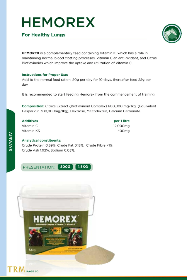 TRM Hemorex 1500g