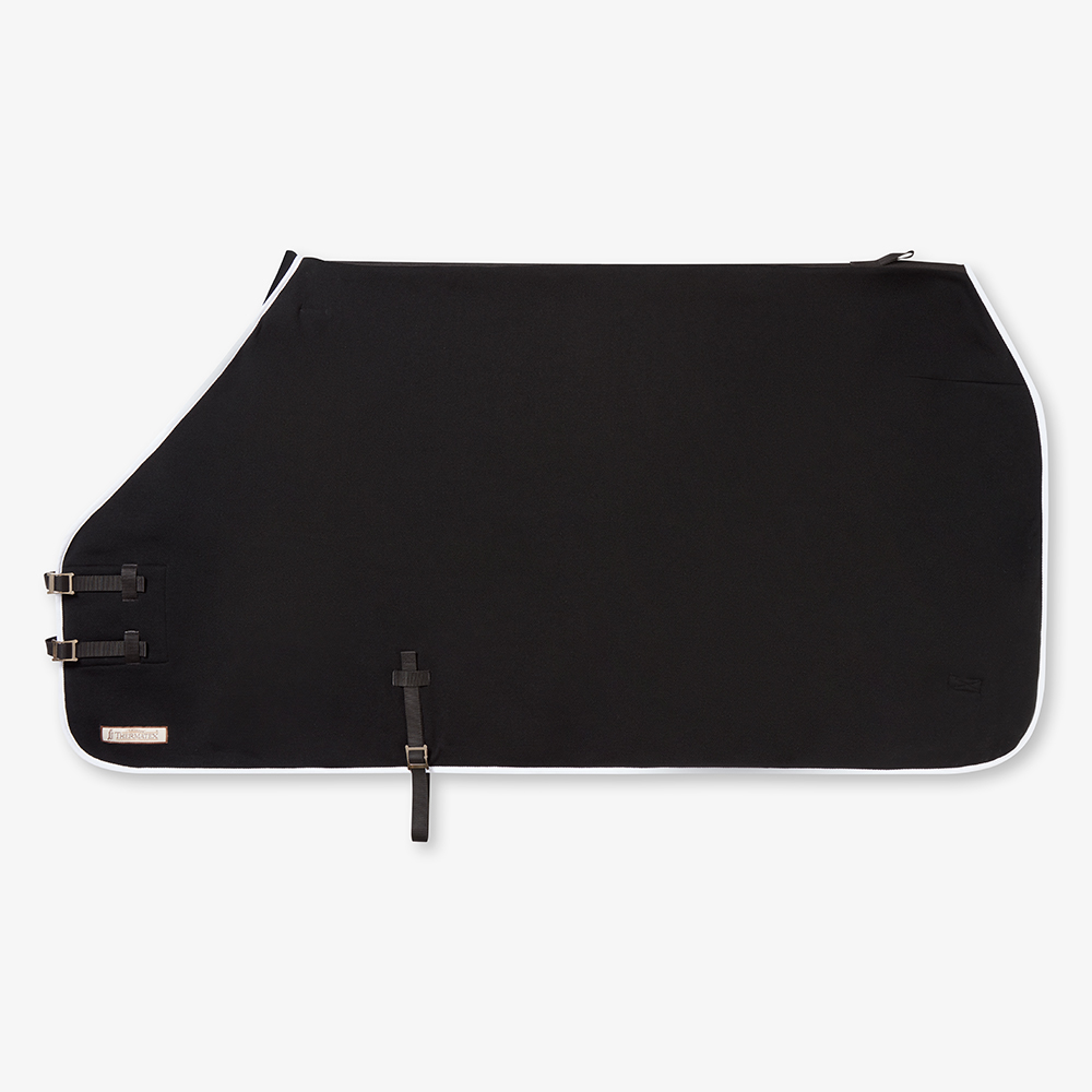 TKCS - Lightweight Rug_Black with white trim_TKCS-56-BLA_Side.webp