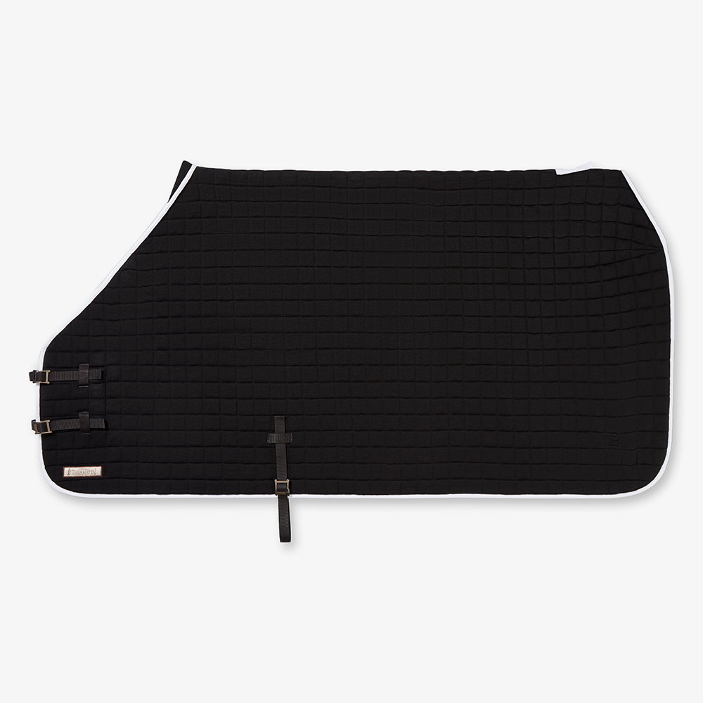 SHR - Standard Horse Rugs_Black with White Trim_SHR-56-BLA_Side.webp