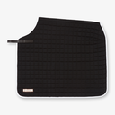 Quarter Rugs_Black with white binding_QR-46-BLA_Side.webp