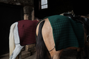 Quarter Rugs Claret and Bottle Green - detail (DSCF5513).webp