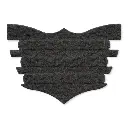 Flair Nasal Strip 6 pack black