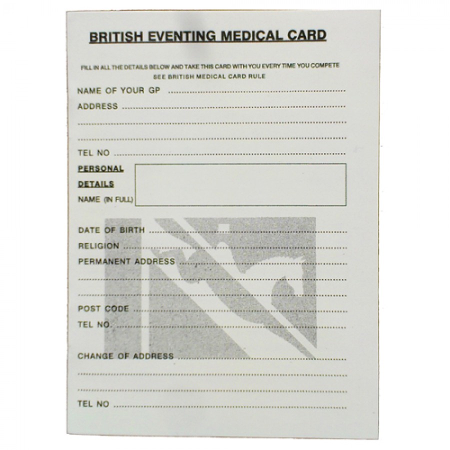 Medical card