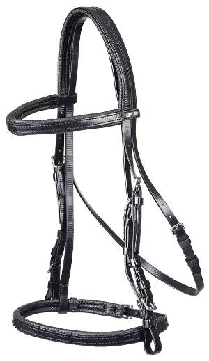ZILCO Racing bridle with cavesson black 672531