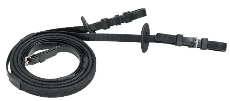 ZILCO Racing reins 16mm buckle end black 676181