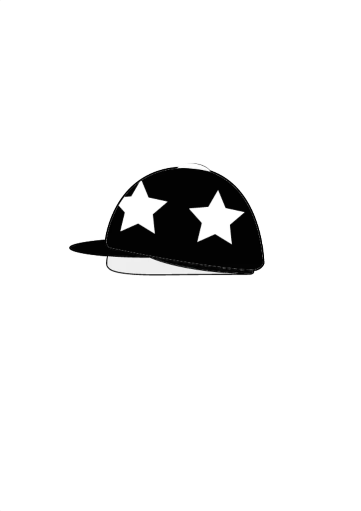 Racesafe silk lycra stars