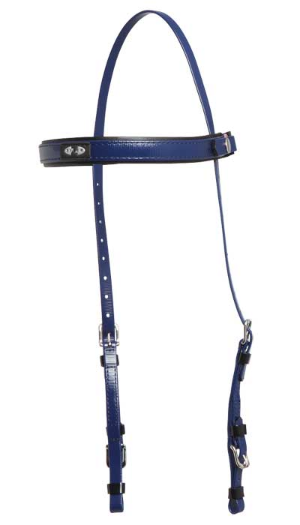 ZILCO Deluxe endurance bridle part blue SS 269202