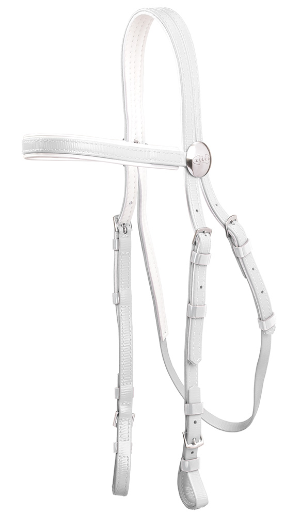 ZILCO Race Bridle SS white-white 672288