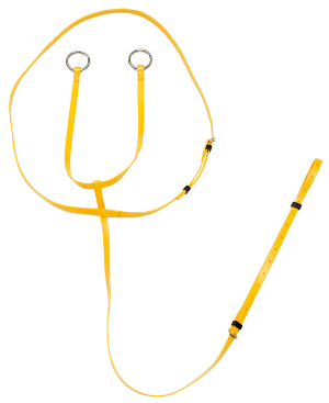 ZILCO Runnig martingale yellow 675014
