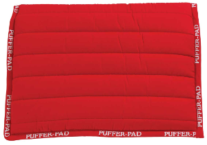 ZILCO Puffer Pad saddle cloth red 835717