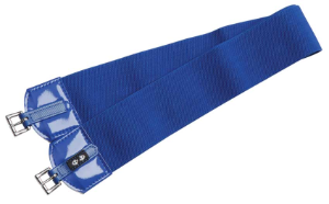 ZILCO double elastic US style race girth royal  long 682062