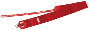 ZILCO surcingle double elast 3" red 682357