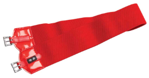 ZILCO double elastic US style race girth red long 682067