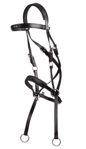 ZILCO bridle bitless black full 268941