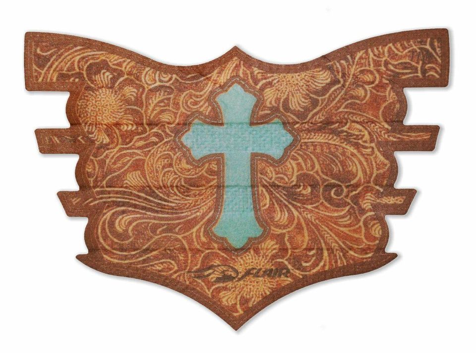 Flair Nasal Strip Leather Cross