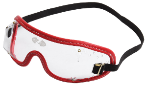 ZILCO Goggles clear lens red trim 300007