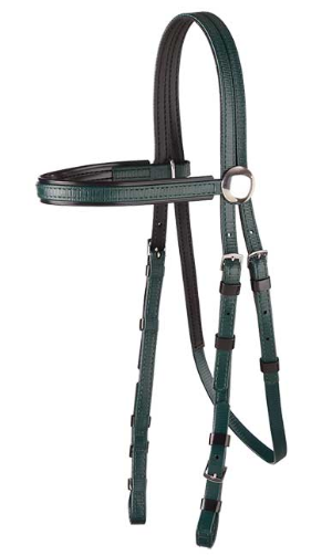 ZILCO Race Bridle SS dark green -black 672305