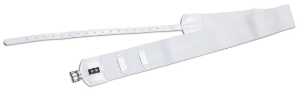 ZILCO surcingle double elast 3" white 682358