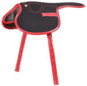 ZILCO Smooth race saddle 185gr black red 686707