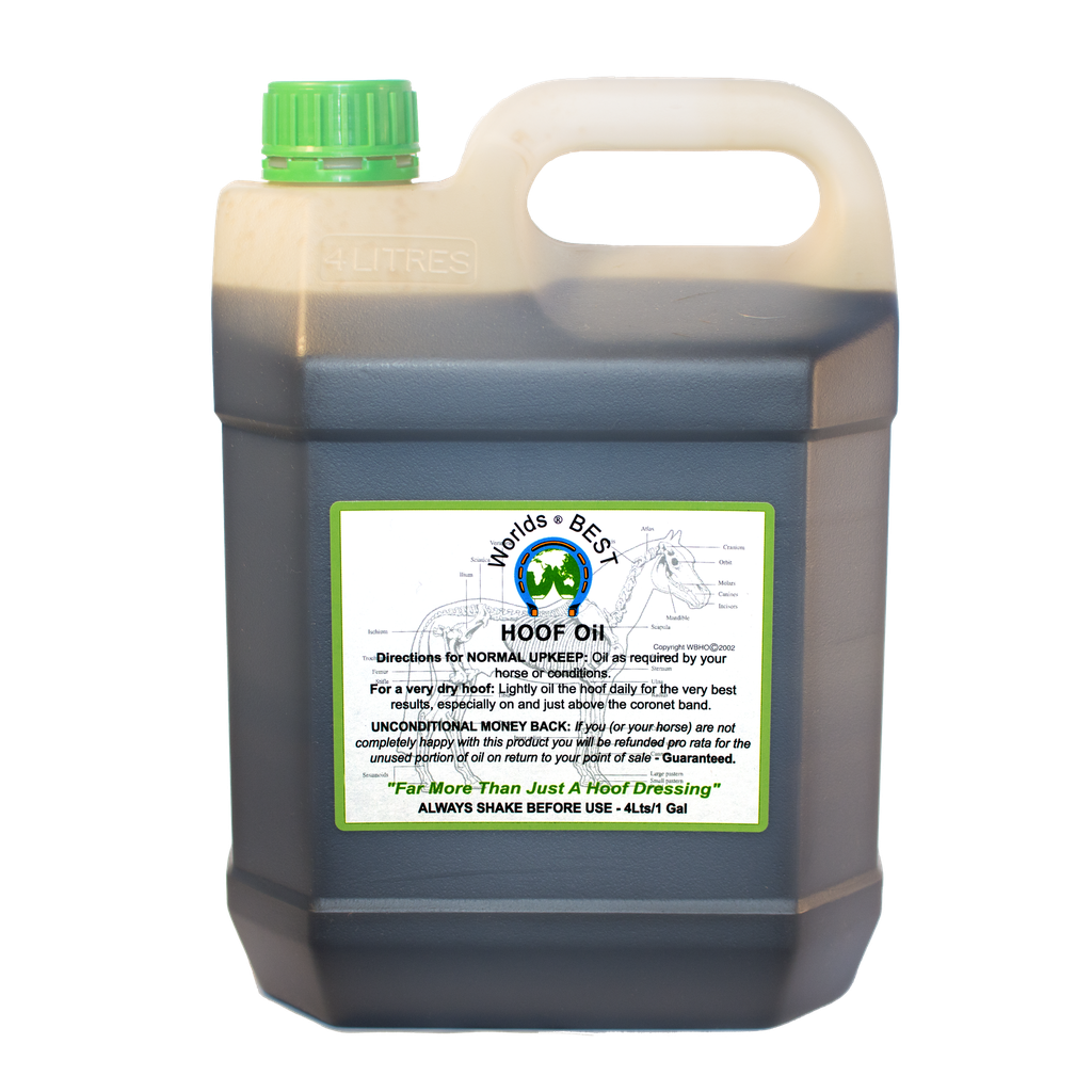 Worlds Best Hoof Oil 4 lt