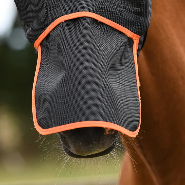 Equilibrium Field Relief max fly mask nose piece black