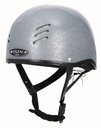 Gatehouse HS1 vented SILVER cross helmet 