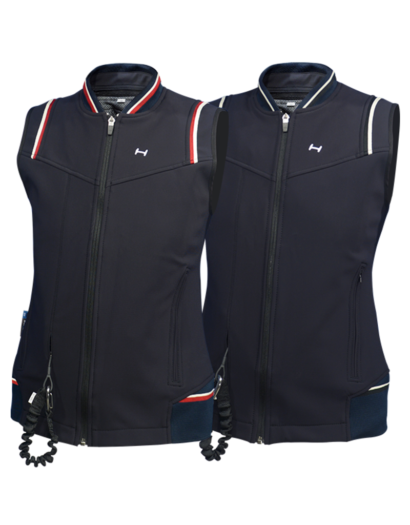 Helite Airshell Prestige gillet blue - red 