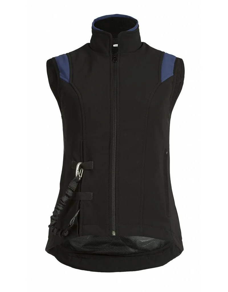 Helite Airshell gillet black - blue