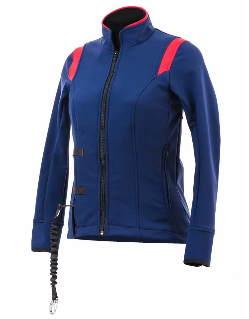 Helite Airshell jacket blue - red