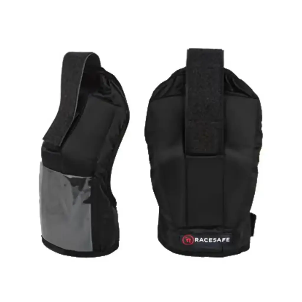 Racesafe shoulder protectors black