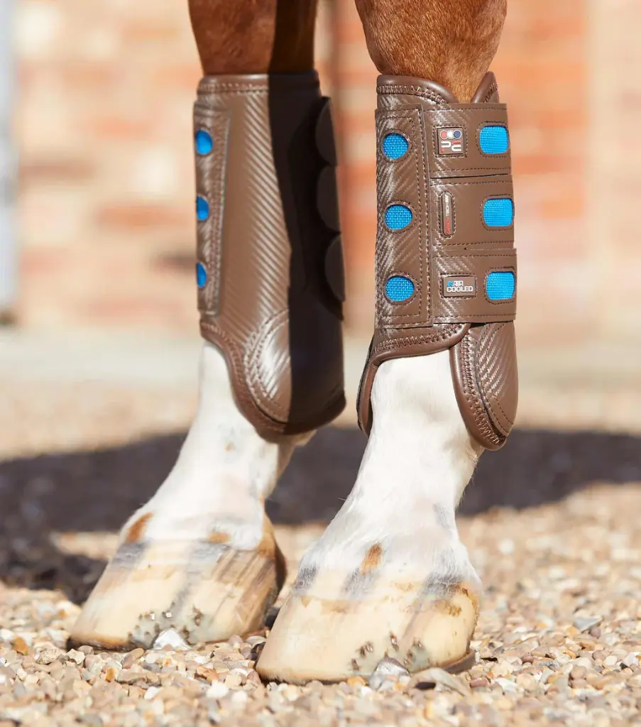 PE Carbon tech aircooled event boots brown front 