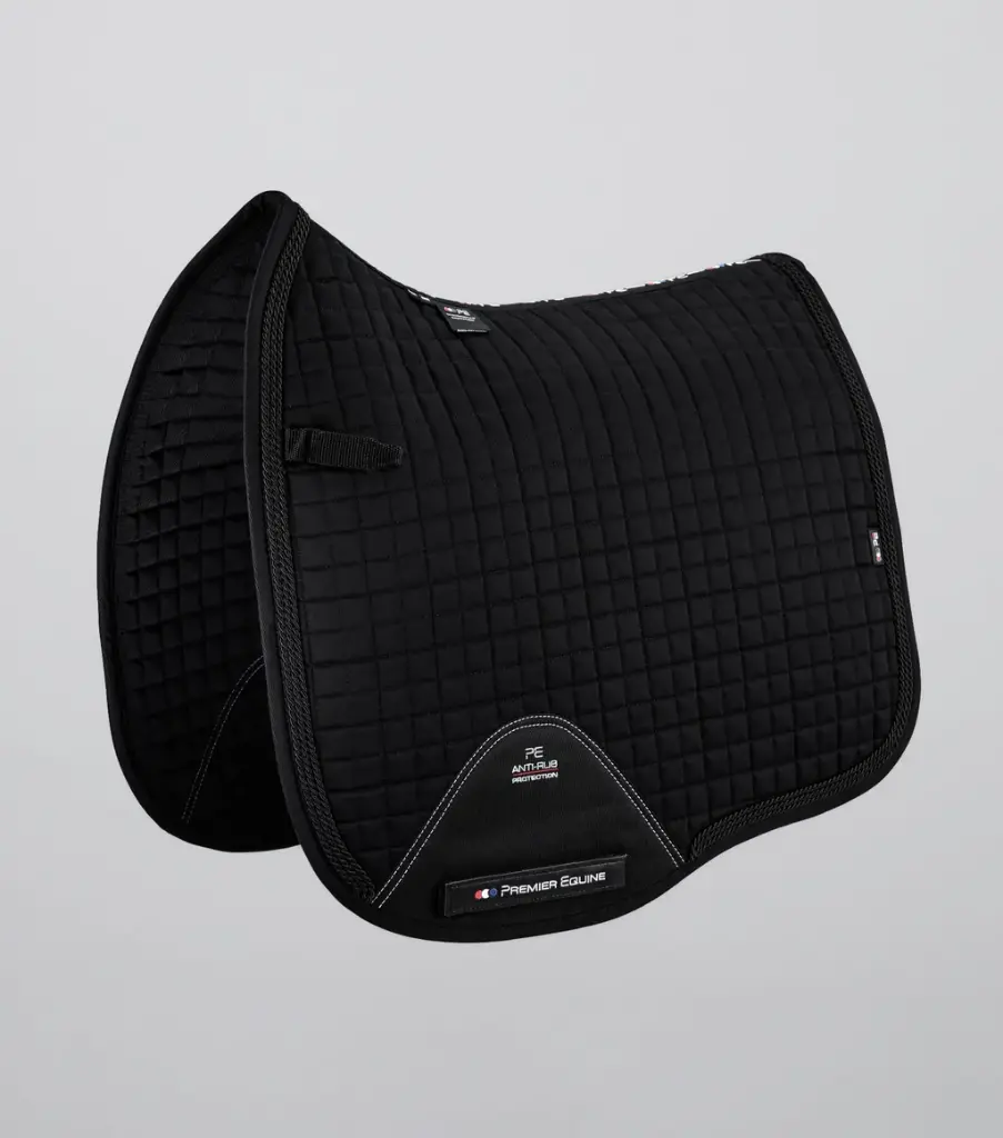 PE European cotton dressage square pad