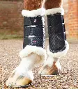 PE Tech wool brushing boots black