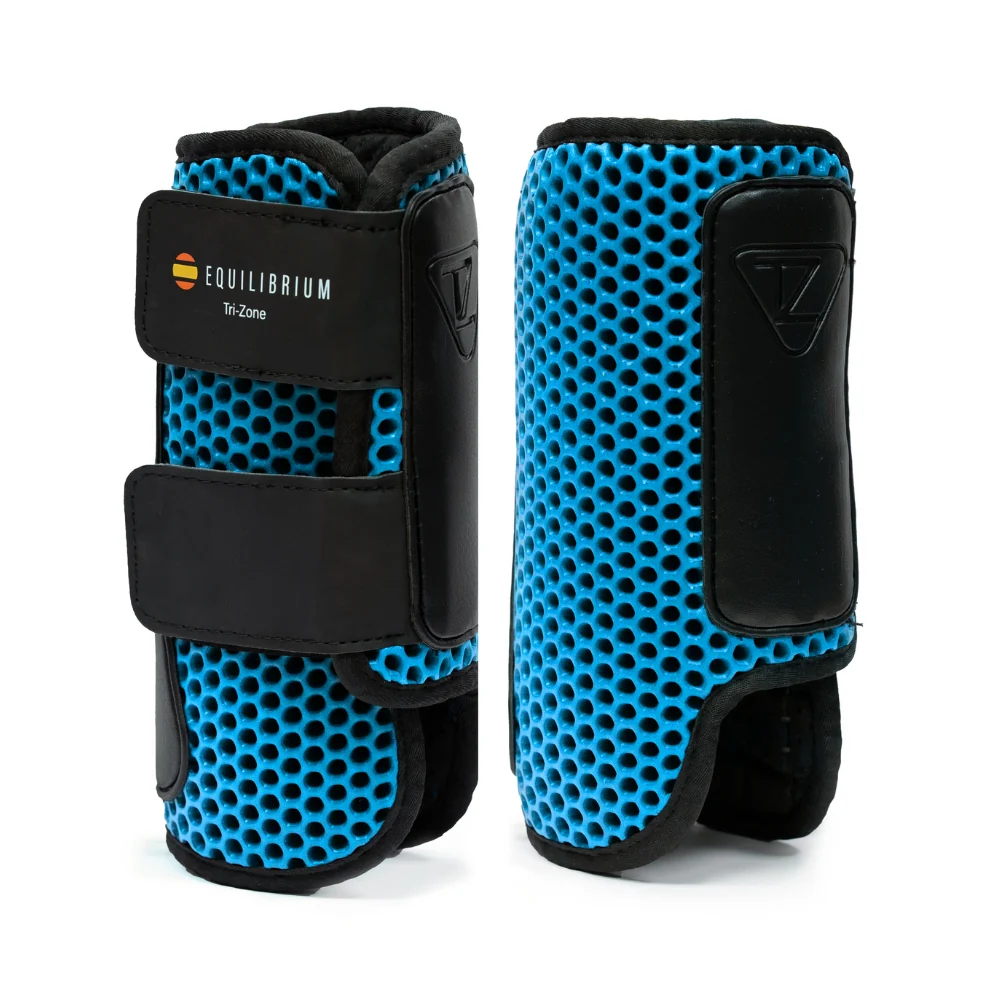 Equilibrium Tri Zone impact sports boot front blue