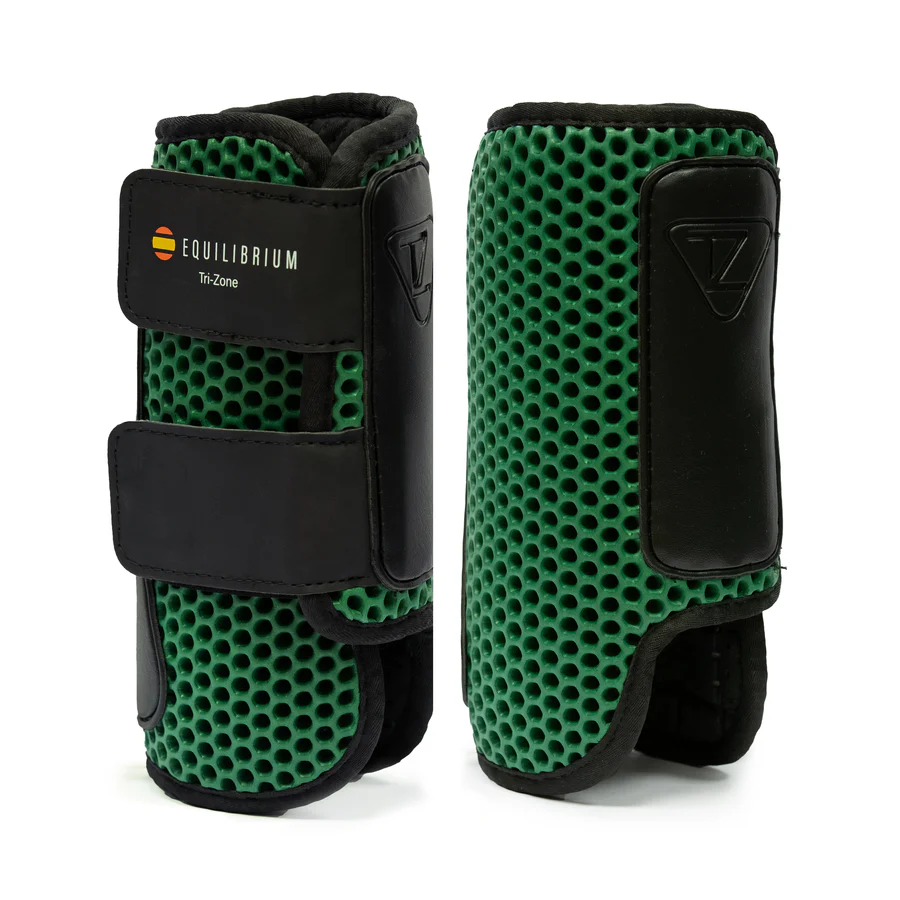 Equilibrium Tri Zone impact sports boot front hunter green