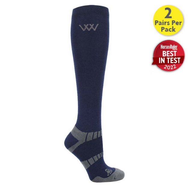 Woof Wear bamboo long riding socks (2pairs )