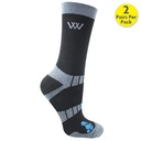 Woof Wear bamboo short riding socks (2pairs )