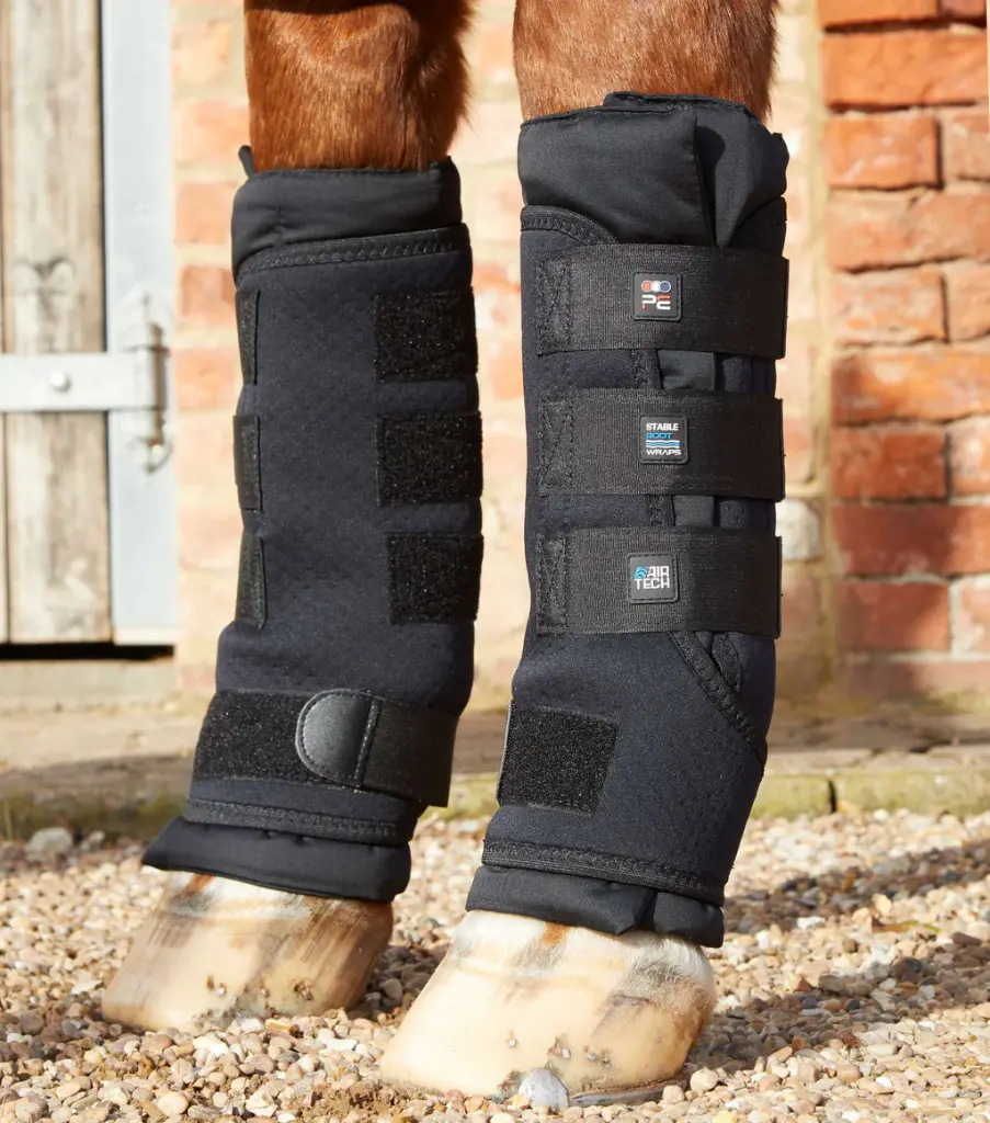PE stable boot wrap front / hind (former model)