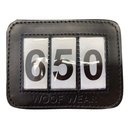Woofwear bridle number holder