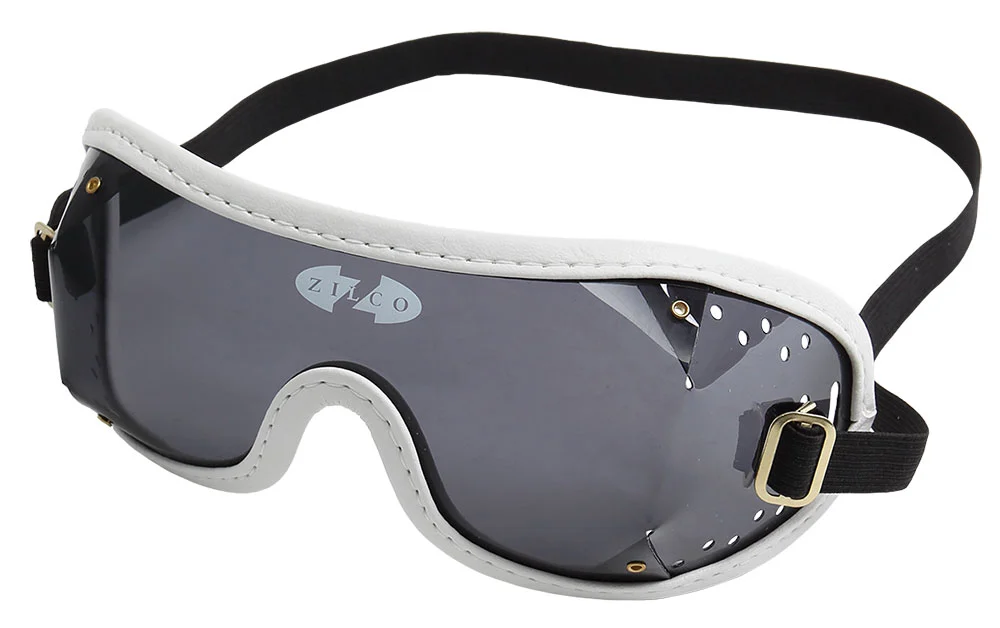 ZILCO Goggles smoke lens white trim 300068 