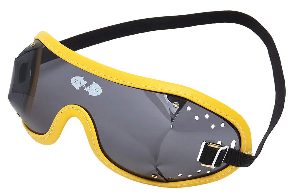 ZILCO Goggles smoke lens yellow trim 300064 