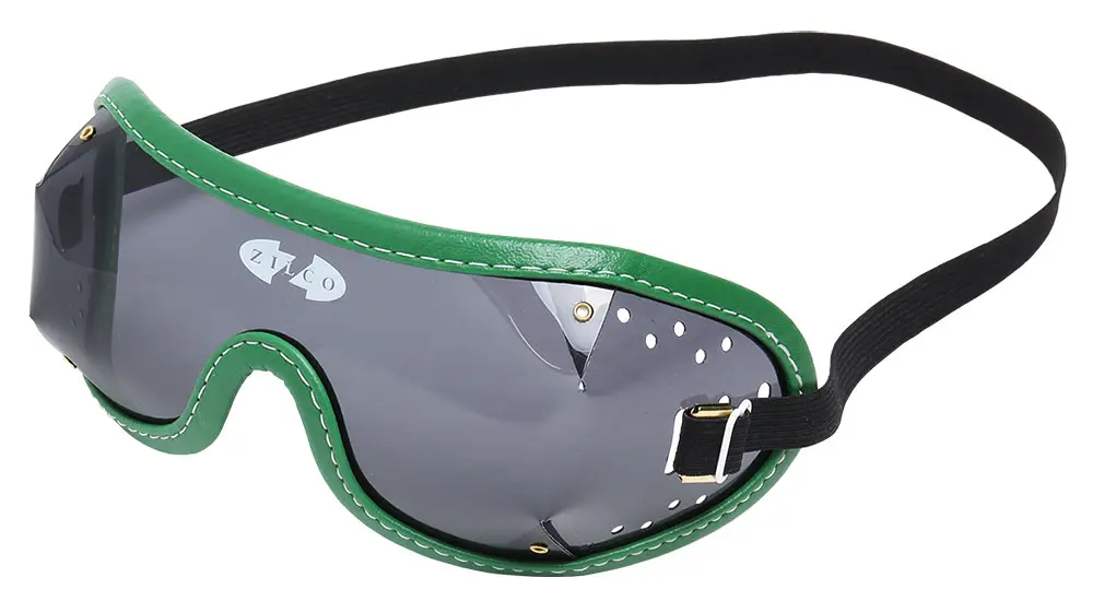 ZILCO Goggles smoke lens green trim 300065 