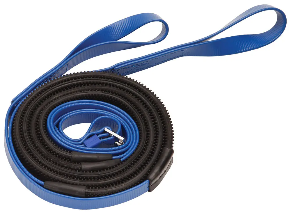 ZILCO Racing reins 16mm loop end bl - royal 676312